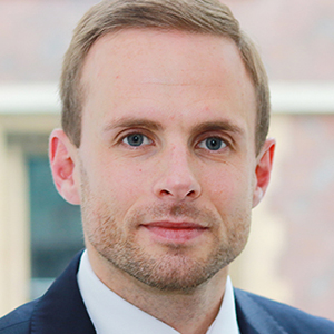 Head shot of Andrew Marshall looking into camera