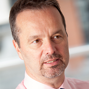 Head shot of Stephen Rodd looking away from camera