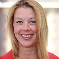 Head shot of Alison Bradley smiling into camera