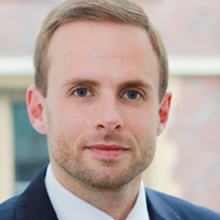 Head shot of Andrew Marshall looking into camera