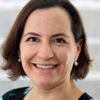 Head shot of Lisette Aguilar smiling into camera