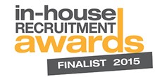 In-house recruitment awards finalist 2015 logo