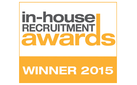 In-house recruitment awards winner 2015 logo