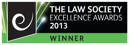 The Law Society Excellence Awards 2013 winners logo