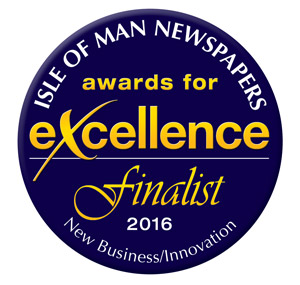 Isle of Man Newspapers awards for excellence finalist 2016 award logo