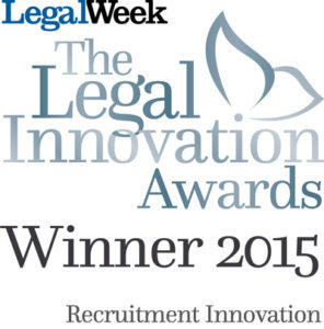 LegalWeek Legal Innovation Awards 2015 Winners logo for recruitment innovation