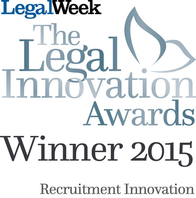 LegalWeek Legal Innovation Awards 2015 Winners logo for recruitment innovation