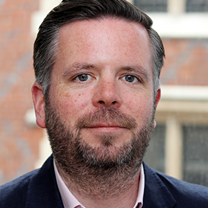 Head shot of Niall McCann looking into camera