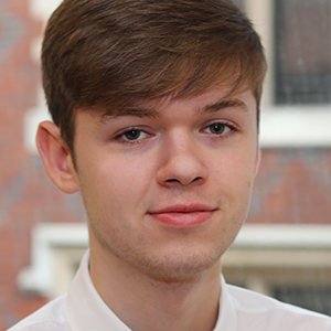 Head shot of James McDonnell looking into camera