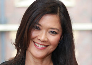 Head shot of Karen Fong smiling into camera