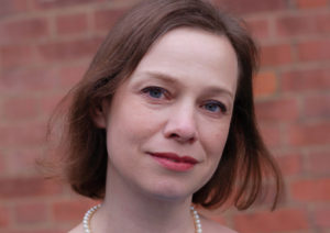 Head shot of Rebecca Halford-Harrison looking into camera