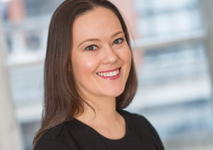 Head shot of Carolyn Bottomley smiling into camera