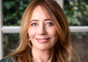 Head shot of Susan Apthorp smiling into camera