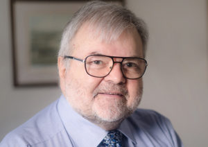 Head shot of Stephen Fuller smiling into camera